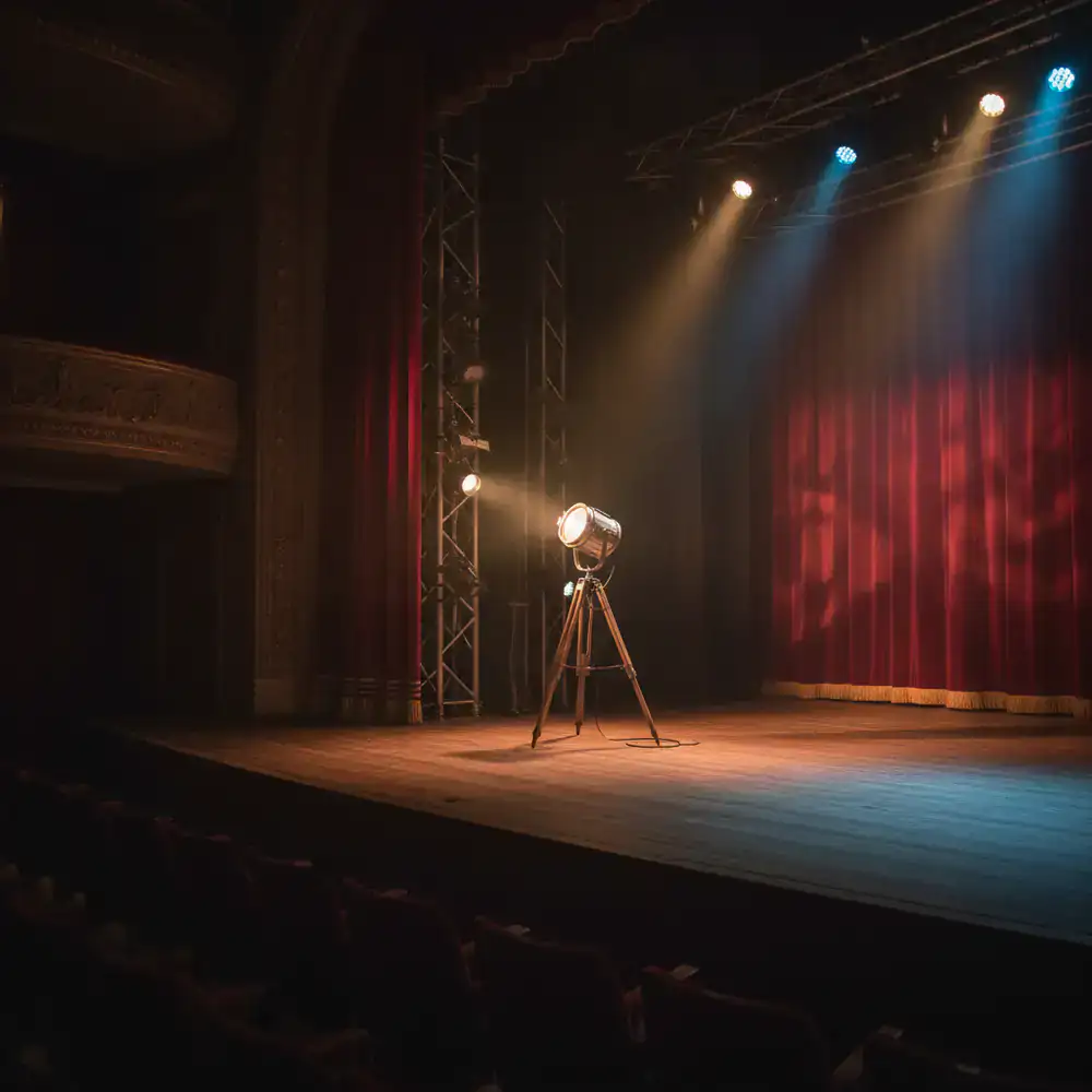 Luces de teatro